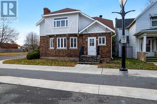 Beckwith St entrance opens into the office - 2 Gladstone Avenue, Smiths Falls, ON - Outdoor With Facade