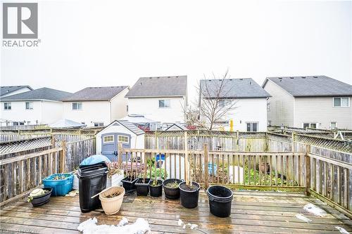 35 Indigo Street, Kitchener, ON - Outdoor With Deck Patio Veranda With Exterior