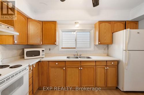 467 Grove Avenue, Windsor, ON - Indoor Photo Showing Kitchen With Double Sink