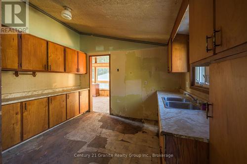 1309 Nila Road, Dysart Et Al (Guilford), ON - Indoor Photo Showing Kitchen With Double Sink