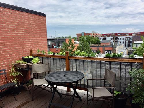 Patio - 6-5677 Rue De La Roche, Montréal (Rosemont/La Petite-Patrie), QC - Outdoor With Exterior