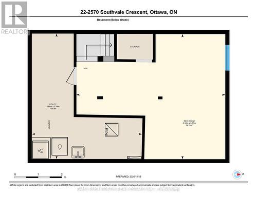 Floor Plan-Basement - 22 - 2570 Southvale Crescent, Ottawa, ON - Other