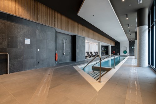 Piscine - 321-505 Rue De L'Escale, Brossard, QC - Indoor Photo Showing Other Room With In Ground Pool