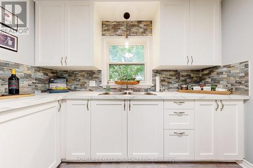 19043 Centre Street, East Gwillimbury, ON - Indoor Photo Showing Kitchen With Double Sink