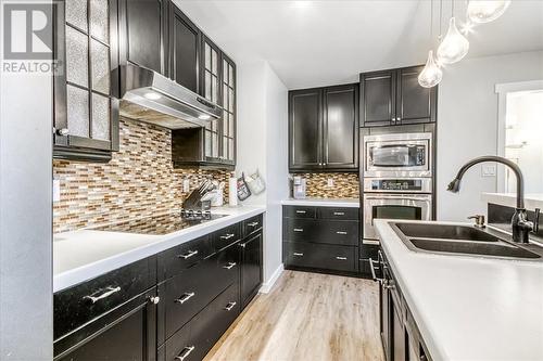 229 Catherine Street, Garson, ON - Indoor Photo Showing Kitchen With Double Sink With Upgraded Kitchen