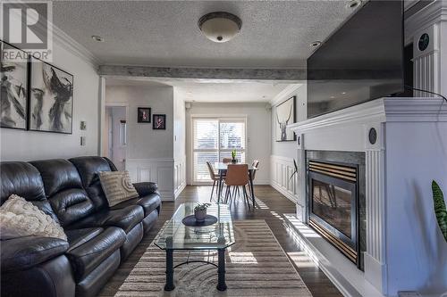 389 Algoma Street, Espanola, ON - Indoor Photo Showing Living Room With Fireplace