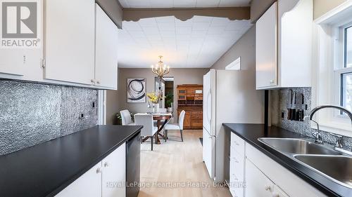 273 Hamilton Street, North Huron (Blyth), ON - Indoor Photo Showing Kitchen With Double Sink