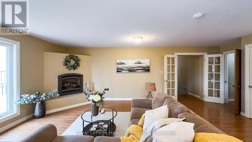 273 Hamilton Street, North Huron (Blyth), ON - Indoor Photo Showing Living Room With Fireplace
