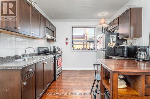 Upper - 149 Dovercourt Road, Toronto, ON - Indoor Photo Showing Kitchen With Double Sink