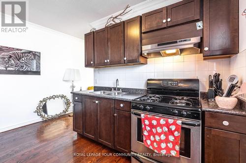 Upper - 149 Dovercourt Road, Toronto, ON - Indoor Photo Showing Kitchen With Double Sink