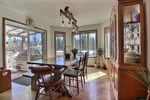 Salle à manger - 36 Rg Cohoes, La Patrie, QC - Indoor Photo Showing Dining Room
