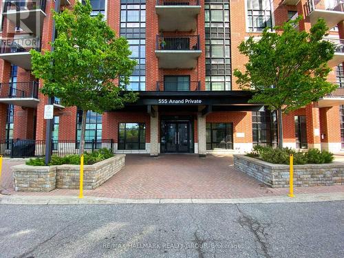 208 - 555 Anand Private, Ottawa, ON - Outdoor With Balcony With Facade