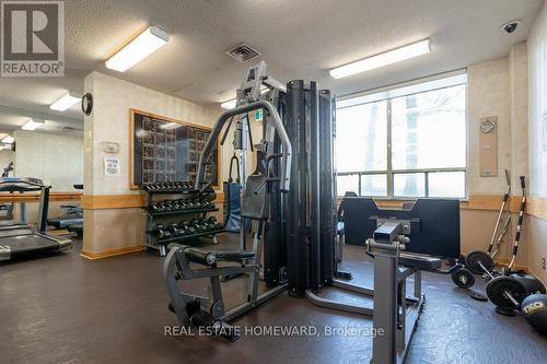 #1006 - 205 Wynford Drive, Toronto, ON - Indoor Photo Showing Gym Room