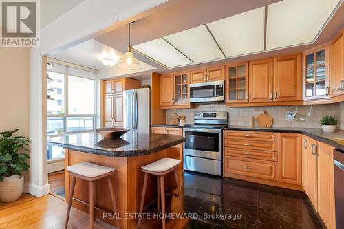 #1006 - 205 Wynford Drive, Toronto, ON - Indoor Photo Showing Kitchen
