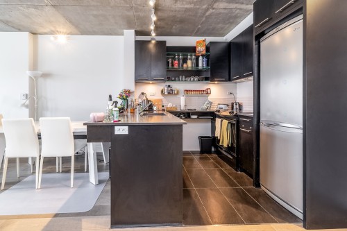 Salle à manger - 907-1414 Rue Chomedey, Montréal (Ville-Marie), QC - Indoor Photo Showing Kitchen