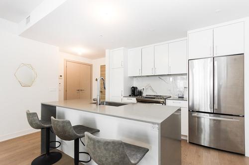 Kitchen - 428A-1400 Rue Ottawa, Montréal (Le Sud-Ouest), QC - Indoor Photo Showing Kitchen With Upgraded Kitchen