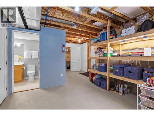 1474 Rose Meadow Drive, West Kelowna, BC - Indoor Photo Showing Basement