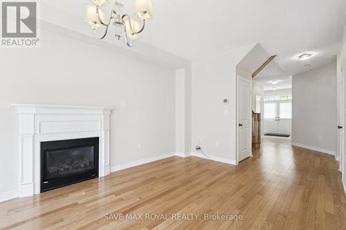 17 Fann Drive, Brampton, ON - Indoor Photo Showing Living Room With Fireplace