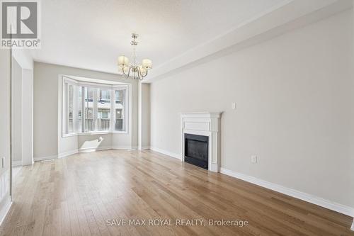 17 Fann Drive, Brampton, ON - Indoor Photo Showing Living Room With Fireplace