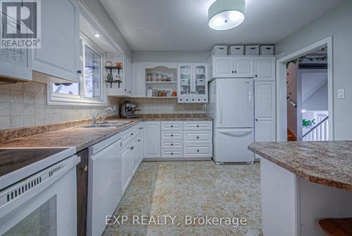 148 Strathcona Crescent, Kitchener, ON - Indoor Photo Showing Kitchen With Double Sink