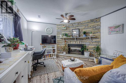 148 Strathcona Crescent, Kitchener, ON - Indoor With Fireplace