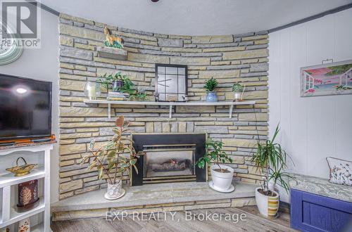 148 Strathcona Crescent, Kitchener, ON - Indoor With Fireplace