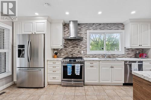 78 Sunshine Drive, Richmond Hill, ON - Indoor Photo Showing Kitchen With Stainless Steel Kitchen With Upgraded Kitchen