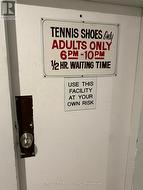 Door to Squash Court - 
