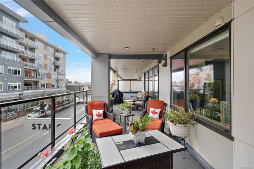 203-2461 Sidney Ave, Sidney, BC - Outdoor With Deck Patio Veranda With Exterior