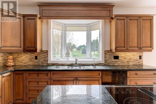 17 Tews Lane, Hamilton, ON - Indoor Photo Showing Kitchen With Double Sink