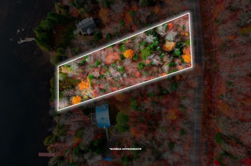 Photo aérienne - Ch. Du Lac-Dufresne, Lantier, QC 