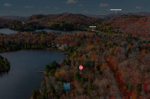 Photo aérienne - Ch. Du Lac-Dufresne, Lantier, QC 