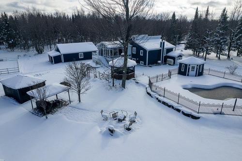 Overall view - 320 11E Rang, Wickham, QC - Outdoor With Deck Patio Veranda