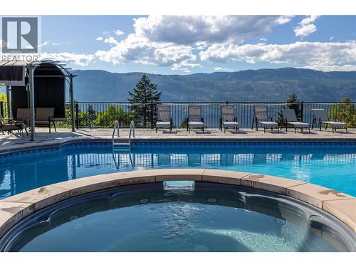 1727 Davidson Road, Lake Country, BC - Outdoor With In Ground Pool With View