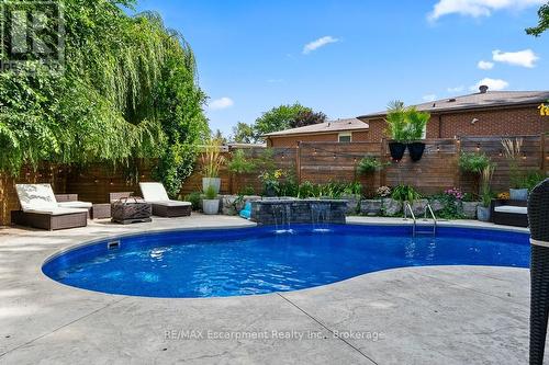 231 Southwood Court, Oakville (Br Bronte), ON - Outdoor With In Ground Pool With Backyard