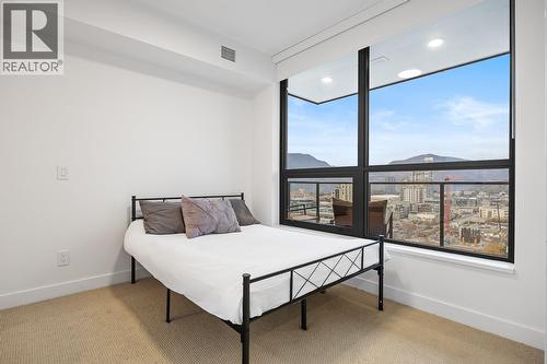Take in the views & privacy from the bedroom - 1488 Bertram Street Unit# 1709, Kelowna, BC - Indoor Photo Showing Other Room