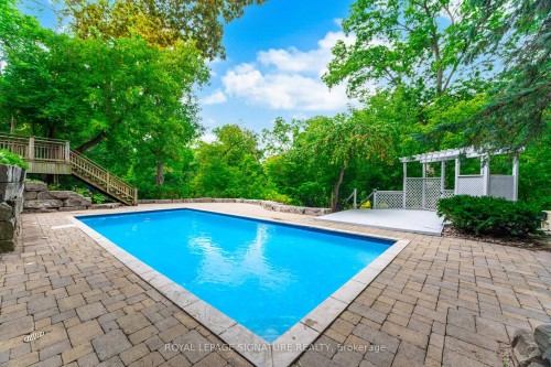 14 Echo Valley Ridge, Toronto, ON - Outdoor With In Ground Pool With Deck Patio Veranda