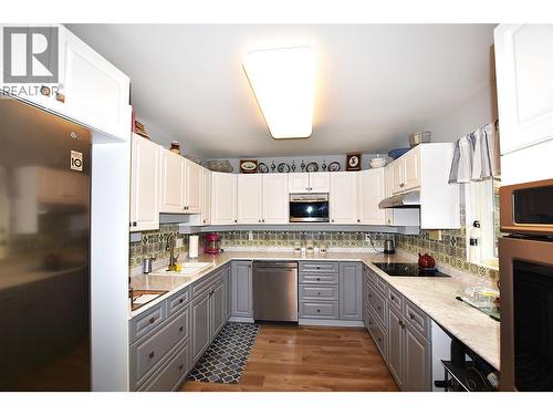 Updated kitchen - 145 Falcon Avenue, Vernon, BC - Indoor Photo Showing Kitchen