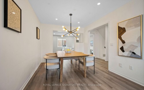 2320 Strawfield Court, Oakville, ON - Indoor Photo Showing Dining Room
