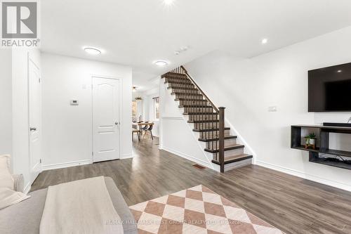 93 Markham Trail, Clarington (Bowmanville), ON - Indoor Photo Showing Living Room With Fireplace