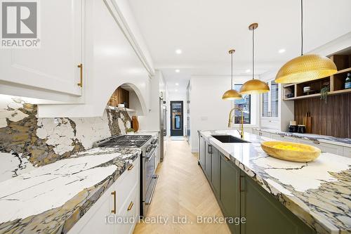 74 Langford Avenue, Toronto, ON - Indoor Photo Showing Kitchen With Upgraded Kitchen