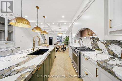 74 Langford Avenue, Toronto, ON - Indoor Photo Showing Kitchen With Upgraded Kitchen
