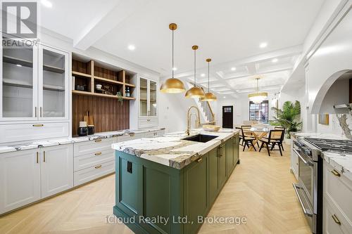 74 Langford Avenue, Toronto, ON - Indoor Photo Showing Kitchen With Upgraded Kitchen