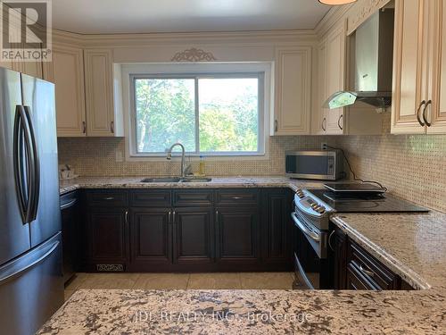 135 Corinthian Boulevard, Toronto, ON - Indoor Photo Showing Kitchen With Double Sink