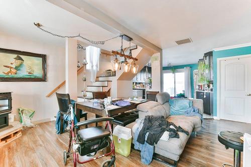 Dining room - 10421 Ch. Du Curé-Barrette, Terrebonne (La Plaine), QC - Indoor Photo Showing Other Room With Fireplace