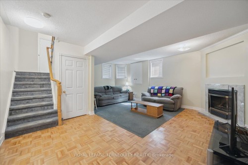 15 Waring Avenue, Whitby, ON - Indoor With Fireplace