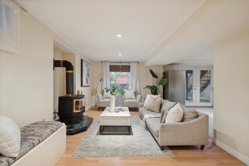 2015 Lynn Heights Drive, Pickering, ON - Indoor Photo Showing Living Room With Fireplace