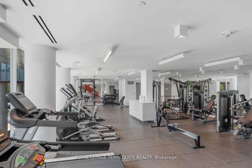 1405-120 Parliament Street, Toronto, ON - Indoor Photo Showing Gym Room