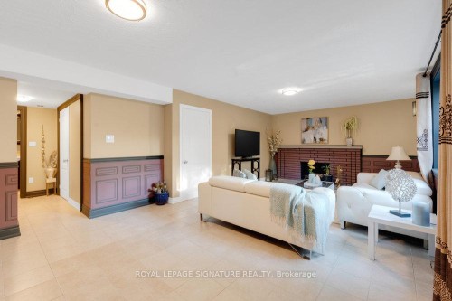 23 Burnview Crescent, Toronto, ON - Indoor With Fireplace