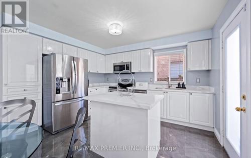 49 Fallstar Crescent, Brampton, ON - Indoor Photo Showing Kitchen With Double Sink